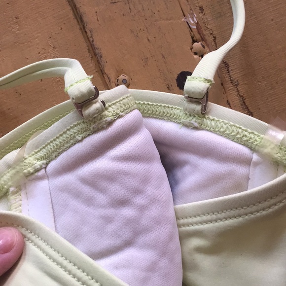 TOMMY BAHAMA SWIM LT GREEN STRAPLESS BIKINI SET S - Picture 10 of 12